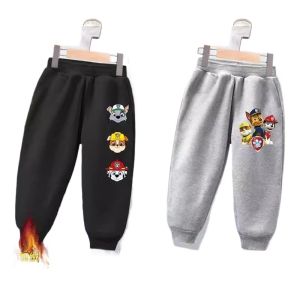 Boys and Girls Pants Children Sweatpants Autumn and Winter 2024 New Arrival Thickened Babies Trousers Jogger Pants Sports Pants Western Style