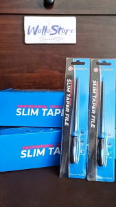 Kikir Besi Segitiga Gagang Karet / Kikir Besi Gagang Karet 4inch x 6mm