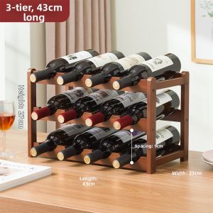Creative Multilevel Wine Display Rack