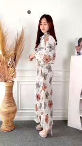 GTW - REC Set Wanita Flowy Korean Terbaru / Oneset VILMEI