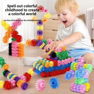 420 DIY round building blocks character bricks educational and creative childrens educational toys childrens DIY gifts