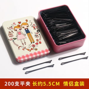 Black Hair Clip Wave Shape Womens Hair Accessories Fixed Hair Cards Festive Supplies Gift Decoration Hanging Ornaments