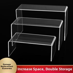YOUKAMAN | Acrylic Transparent U-shaped Shelving Unit Display Rack
