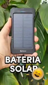150000mah Solar power bank Original Ip65 Waterproof Charger 2.1A Fast charging powerbank LED lights Buy 1 give 1 gift