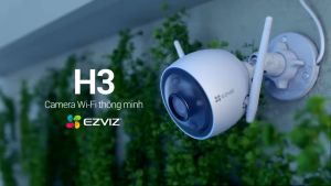 Camera Wi-fi EZVIZ H3 2K(3MP) & 3K(5MP) Ghi Hình Màu Ban Đêm Đàm Thoại Chống Nước 67