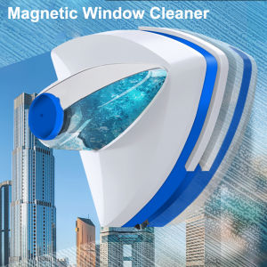 New Magnetic Glass Window Cleaning Tool Water Discharge Double-layer Wiper Household Special Magnetic Window Cleaner for Office