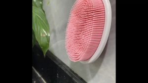 【Ready Stock/COD】Silicone With Handle Scrubber Shower Body Brushes Promote Hair Growth Head Body Massager Hair Washing Cleaning
