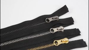 u2y7 1PC For Bags 15/20/30/40cm Closed-end Metal Copper Teeth Zippers 3# Slider Clothes Rose Gold Sewing Material