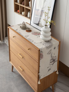 Modern Simplicity Long Banner Table Flag Nordic French Ins Style for TV Cabinet Entrance Hall Shoe Cabinet Dining Table Coffee Table