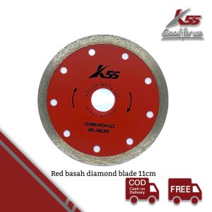 K55 Mata Potong Keramik Merah 110mm RED DIAMOND BLADE 4\\\" Memotong Granito Granit Marmer Batu Alam