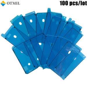 100pcs/lot 3 Layers Waterproof Seal Adhesive Sticker For iPhone X XS 11 12 13 14 15 16 17 Pro Max XR 7 8 Plus Screen Frame Tape