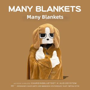 ZHUANGXIANGMAO | Creative Versatile Blanket Throw for Naps AC Rooms