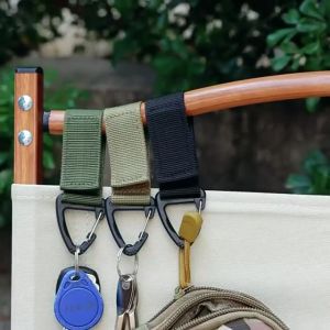 คาราบิเนอร์ Carabiner พวงกุญแจ ที่แขวนขวดน้ำ ที่ห้อยกระเป๋า เข็มขัด พวงกุญแจเอนกกประสงค์ สำหรับตั้งแคมป์ปิ้งเดินป่า น้ำหนักเบา พกพาสะดวก