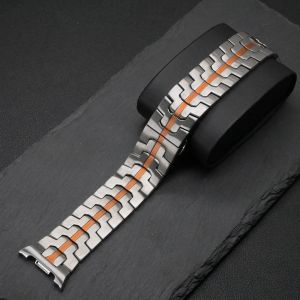 Luxury Stainless Steel Band For Samsung Galaxy Watch 8 Classic 46mm Metal Strap For Galaxy Watch 8 40mm 44mm Men Watchband