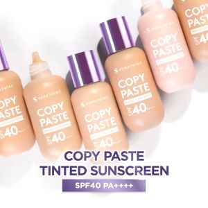 SOMETHINC Copy Paste Tinted Sunscreen SPF 40 PA++++ - Skin Tint | MakeUP Skincare | 10 ml & 50ml