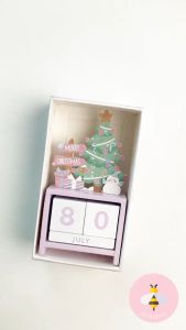 Pinky Bee Kalender Desain Elegan & Dekorasi Natal Abadi