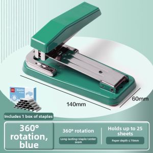 deli | Rotary Bookbinding Stapler Multifunction