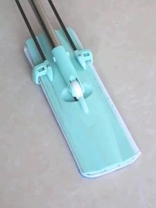 ไม้ม็อบดันฝุ่น Flat Mop Microfiber ไม้ม็อบถูพื้น ไม้เช็ดพื้น