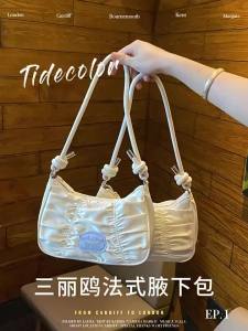 100% Authentic Sanrio Hello Kitty Kids Bag Shoulder Bag Handbag Armpit bag Cinnamoroll Polyester Material Birthday Gift 35023