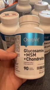 OSTROVIT GLUCOSAMINE + MSM + CHONDROITIN 90 VIÊN PHỤC HỒI TỔN THƯƠNG KHỚP - CHÍNH HÃNG