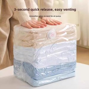 Thickened Vacuum Compression Bag for Clothes And Quilts Travel Sealable Storage Bag Home Organization Cotton Blanket Bag