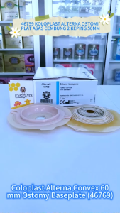 Coloplast Alterna 46769 Ostomy Baseplate - 60mm - 5pcs