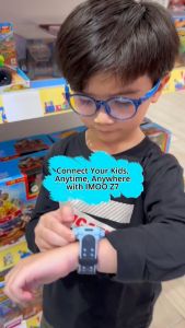 [Limited Edition] imoo Smart Kids Watch Phone Z7 Sports Mode HD Video Call Health Monitoring 5 Satellites Locating Dual Camera Anti Lost IPX8 Water Resist Text Message AI Detector