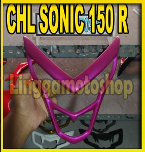COVER HEADLAMP HONDA SONIC 150 R 150R * topeng kedok lampu variasi panel bodi bodikit depan modif modifikasi kepala lampu
