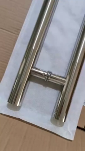 (A pair) Stainless T-304 H Type handle wood door glass door, ( Pure Stainless steel T-304 )