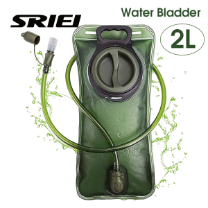 SRIEI Water Bladder Hydration Backpack 2L Large Capacity EVA Water Bags Reservoir For Running Cycling Hydration Water Storage Bag