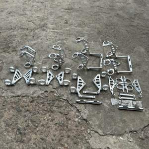 KUPINGAN LAMPU PESEK DAN KUPINGAN MODEL CNC AS 31 & 33 SET DUDUKAN PLAT NOMOR PNP CB GL MP TIGER