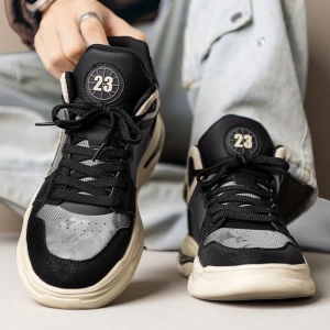 Waterproof Trendy Casual Sport Shoes with Thick Soles for Teenagers and Students