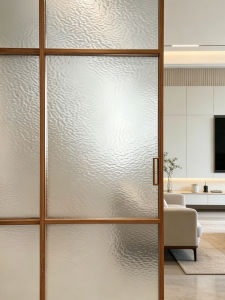 GANI | Bathroom Privacy Protection Sticker Wavy pattern New design Translucent not transparent