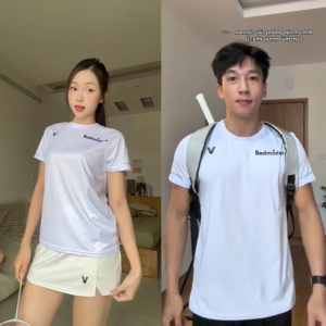 Áo Cầu Lông Quần Cầu Lông Bộ Cầu Lông Nam Nữ Chuyên Nghiệp Vải Thoáng Khí A1053 - V Badwear