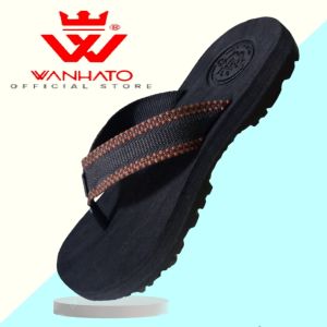 SANDAL GUNUNG LELAKI TALI JEPIT TERBARUSENDAL OUTDOOR TAPAK SERUT EMPUK DAN NYAMAN diKaki