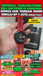 DIGITEC ORIGINAL - SMARTWATCH DIGITEC GATOT KACA MERAH - Men TR - Silicon - Merah - Jamdunia / Jam dunia JD18 # Jam Tangan Pria Cowok Anti Air Watch DIGITAL $ DIGITEC SMARTWATCH