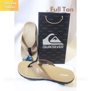 Sandal Jepit Pria Quick Kulit Sintetis Premium Casual