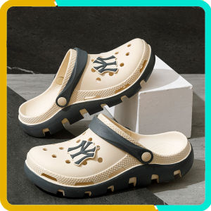 Dép Sục Cross Đế Răng Cưa Nam Nữ HR-199 Đế Dày 4cm Phong Cách Hàn Quốc Tặng Sticker Dễ Thương