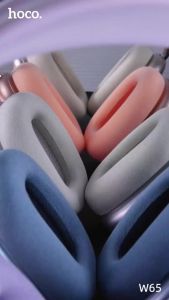 【Usage time: 45 hours 】HOCO W65 Wireless Headphones Bluetooth Earphone BT 5.4 HIFI Stereo 400mAh Super Long Battery Life Sports Running Earphone Support Bluetooth AUX With Audio Cable