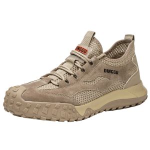 DINGGU | Safety Shoes for Men Smash Resistant Puncture Resistant Insulating Breathable Soft Bottom Odor Resistant