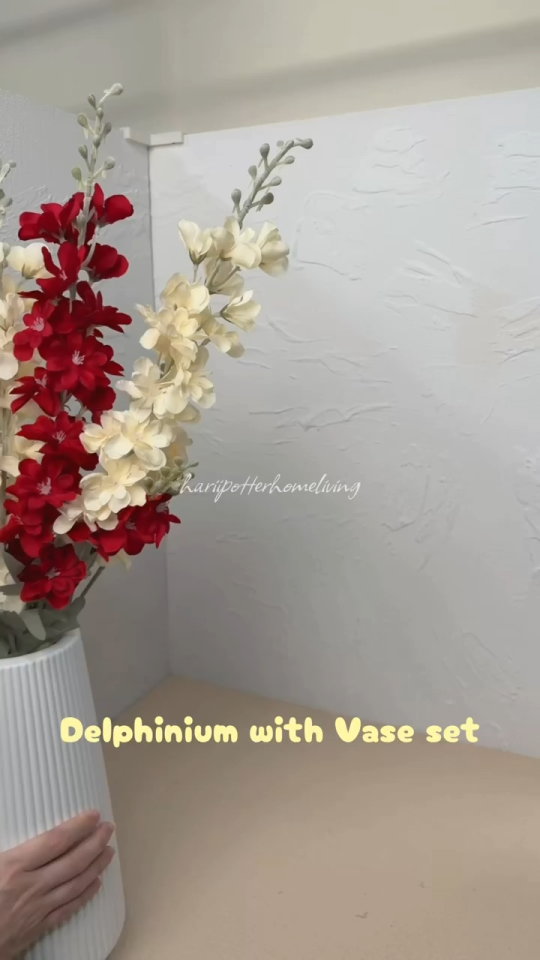 Delphinium Artificial Flower Fake Flower Bunga Hiasan Orkid Bunga Pelamin Deco Orchid Flower Bunga Hantaran Bunga Tangan