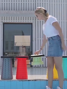 Beli 1 Gratis 1 ！Kursi Lipat Beban 200kg Teleskopik Portabel Untuk Outdoor Camping  Memancing COD