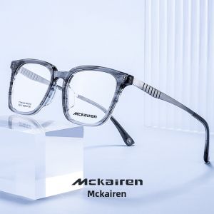 PUSHIDUN | Gọng Kính Nam Chất Liệu Titanium Điều Chỉnh Được Kính Cận Khung Lớn Thoải Mái