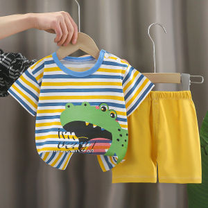Cotton Short Sleeve Childrens Outfit
