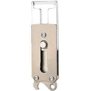 Titanium Alloy Pocket Knife Multi-Functional Outdoor Camping Tool Mini Peeler Keychain Bottle Opener Portable Cooking Utensil