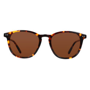 ZENOTTIC 2025 Fashion Square Polarized Sunglasses Handmade Acetate Sun Glasses with Spring Leg Fashion Round Shade for Men Women