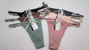 CELANA DALAM WANITA | GSTRING PREMIUM BAHAN 95% KATUN TALI KEMERLIP BISA DI ADJUST / DSESUAIKAN 87500