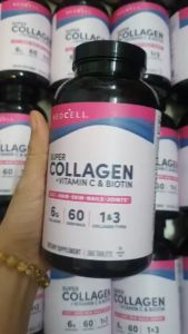 Viên đẹp da chống lão hóa Super Collagen Type 1&3 bổ sung kèm Vitamin C & Biotin của Mỹ hộp 390 viên