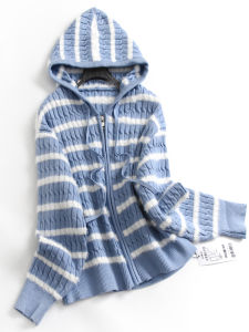 เสื้อสเวตเตอร์คอกลมแขนยาวผสมขนแกะมีซิปสไตล์ลำลอง ทรงหลวม สไตล์ทำงาน ฤดูหนาว 2024