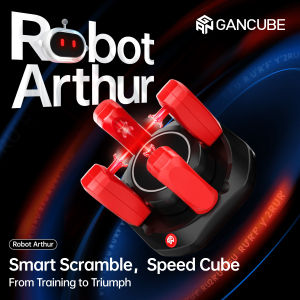 GAN Robot Arthur Gan Cube Robot Cube Solving Machine Automatic Puzzle Scrambler & Solver